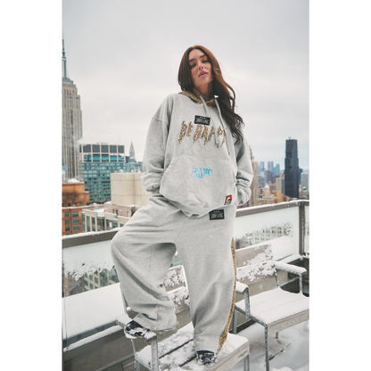 Sabbi The Be Happy Leopard Hoodie