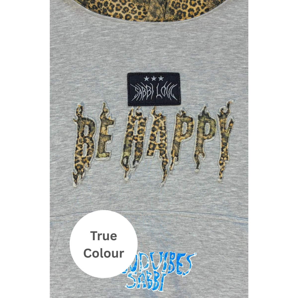 Sabbi The Be Happy Leopard Hoodie