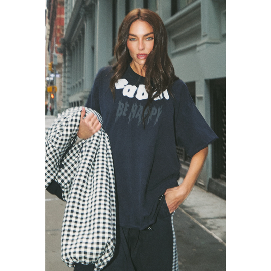 Sabbi The Be Happy Tee - Black