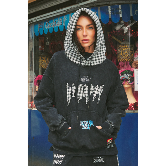 Sabbi The Be Happy Gingham Hoodie