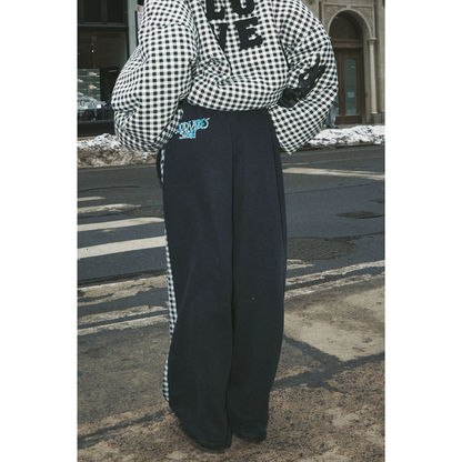 Sabbi The Be Happy Wide Leg Sweat Pants – Gingham
