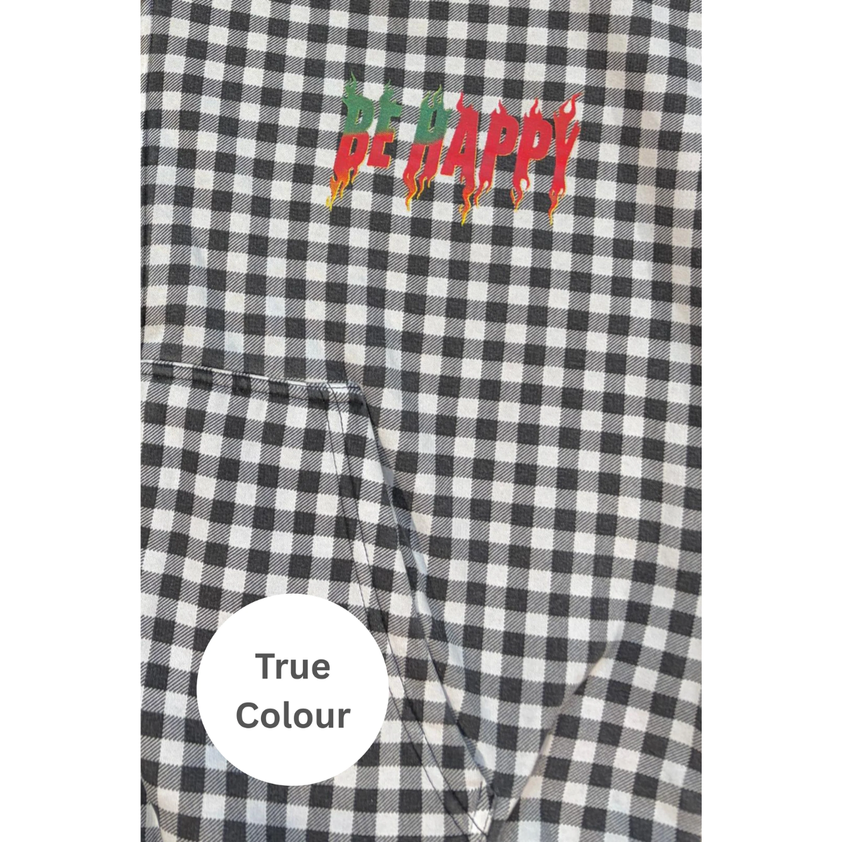 Sabbi The Be Happy Gingham Padded Bomber