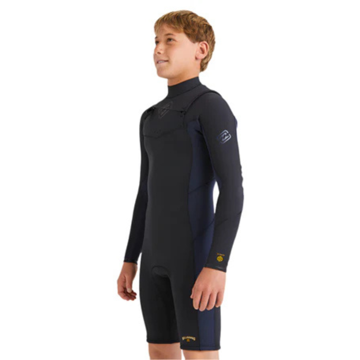 Billabong Absolute Natural Chest Zip Long Sleeve Boys Springsuit