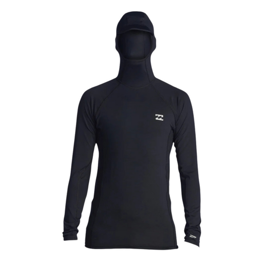 Billabong Strike Mission Hooded Long Sleeve Mens Rash Vest
