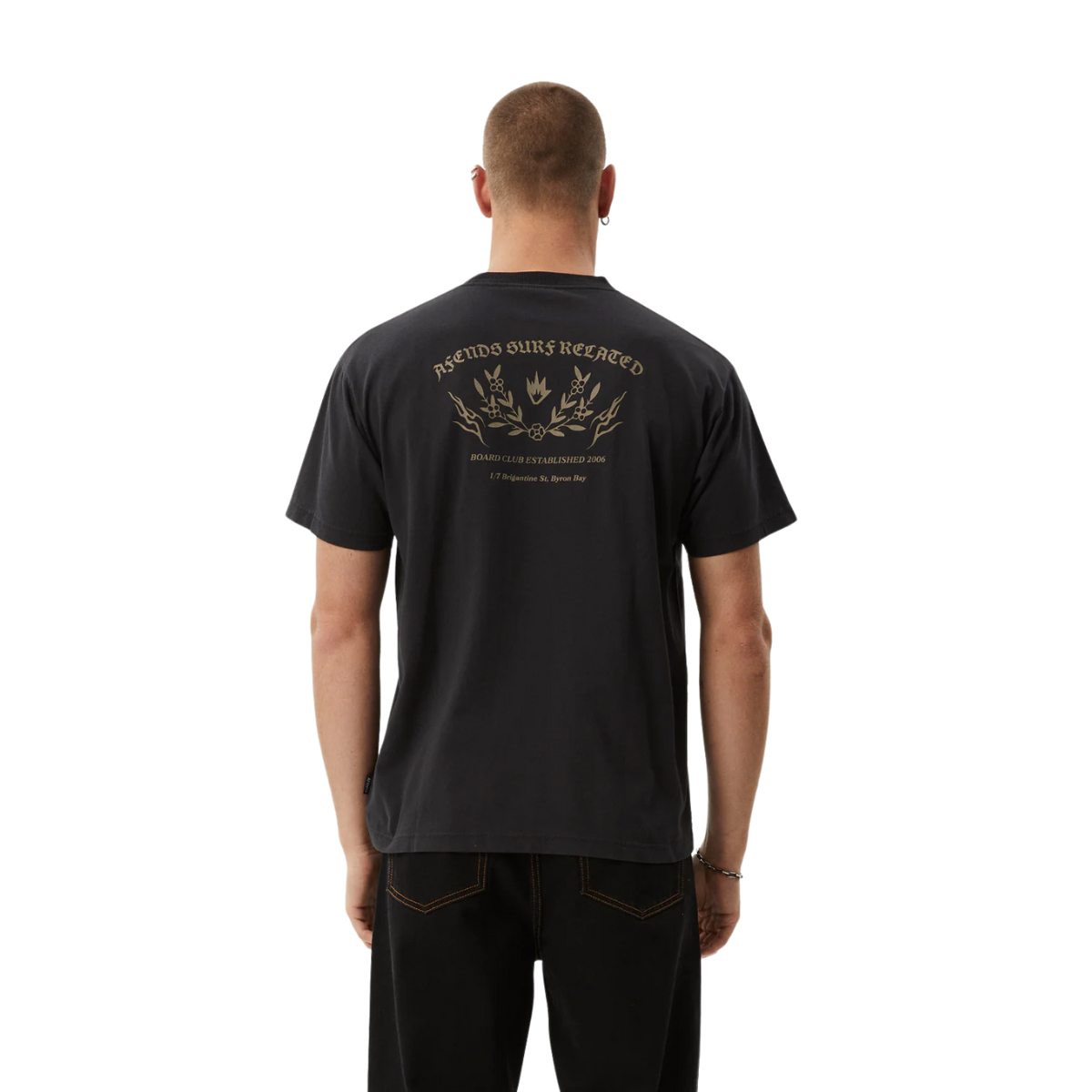 Afends Surf Related Boxy Mens T-Shirt