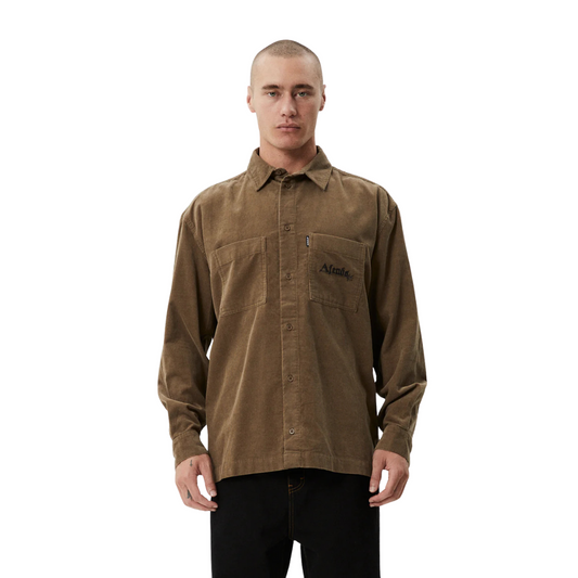 Afends Welcome Back Long Sleeve Mens Shirt