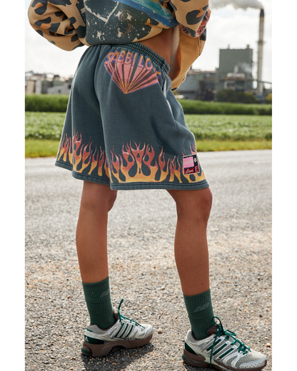 Sabbi Flaming Black Shorts - Pre-Order, Orders will be sent out Tuesday 9th June
