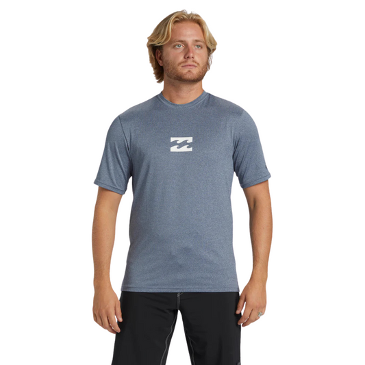 Billabong All Day Wave Short Sleeve Mens Rash Vest