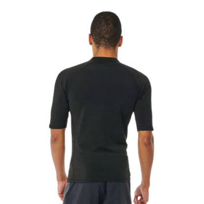 Rip Curl Icons UPF50+ Brushed Short Sleeve Mens Rash Shirt
