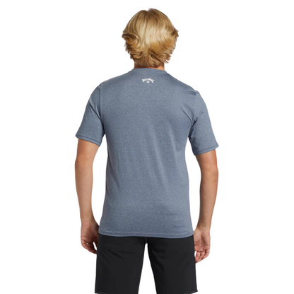 Billabong All Day Wave Short Sleeve Mens Rash Vest