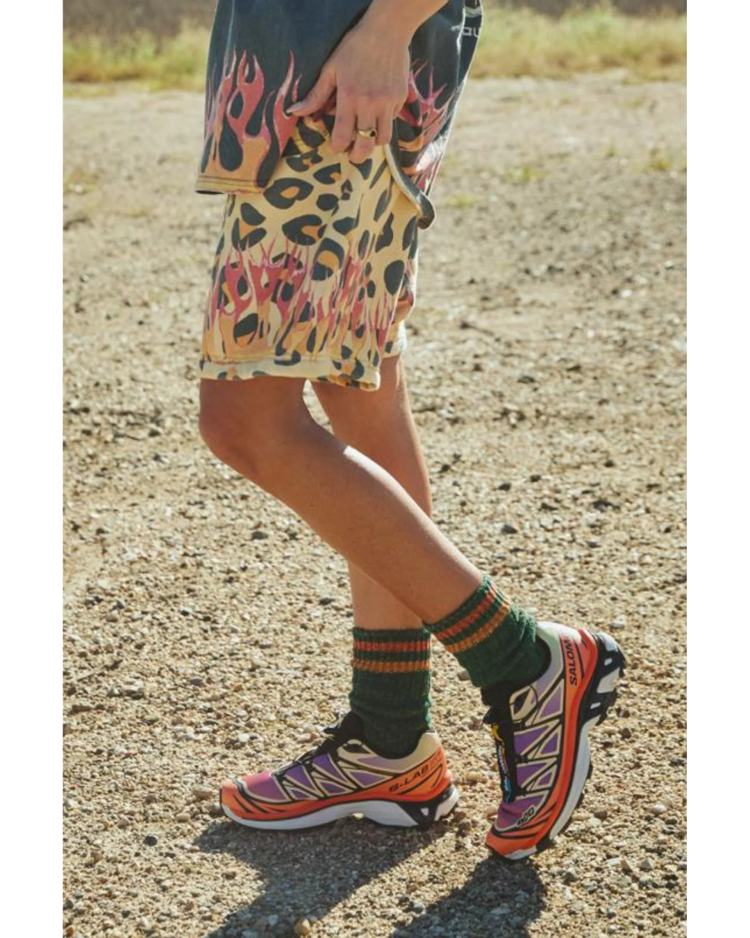 Sabbi Flaming Leopard Shorts - Pre-Order, Orders will be sent out Tuesday 9th June