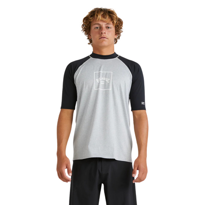 Billabong Boxed Arch Short Sleeve Mens Rash Vest