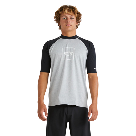 Billabong Boxed Arch Short Sleeve Mens Rash Vest