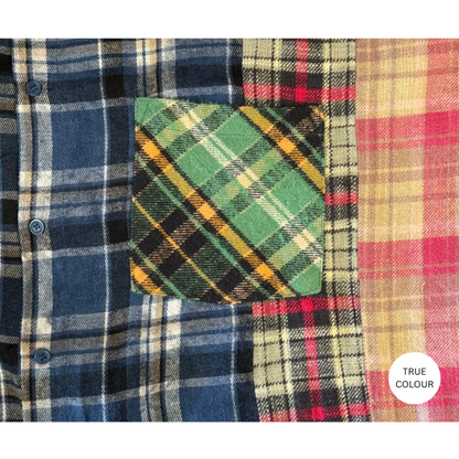 Sabbi You Are Enough Flannel Shirt - Multi Colour