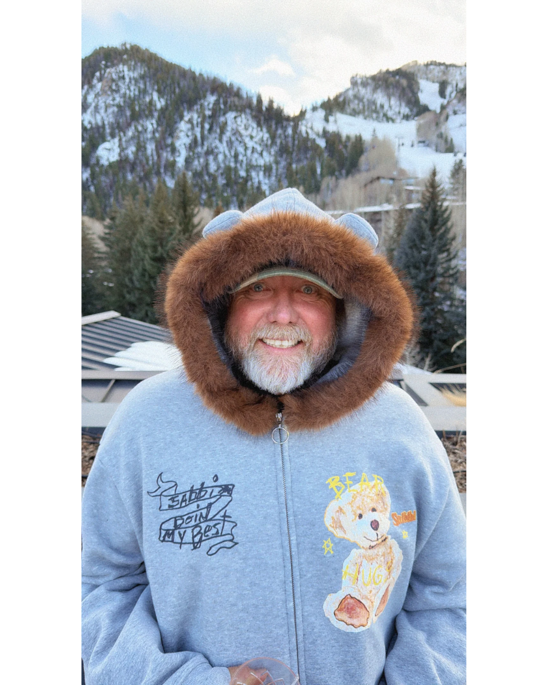 Sabbi Bear With Me Zip Hoodie - Launching 15th June, 7pm