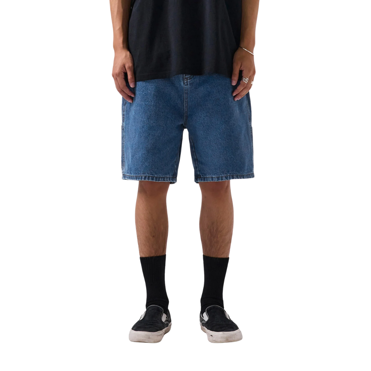 Former VT Distend Denim 20.5" Mens Walkshort - Dark Blue