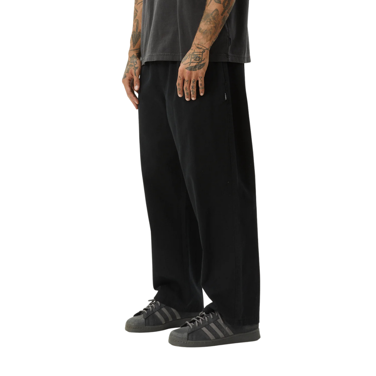 Afends Ninety Eights Elastic Waist Mens Pant