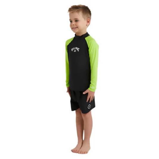 Billabong All Day Arch Long Sleeve Toddlers Rash Vest