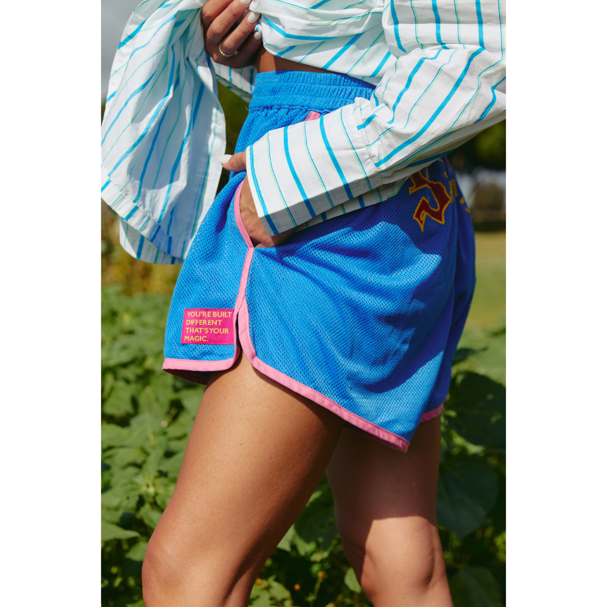 Sabbi The Mesh Boxer Short - Blue