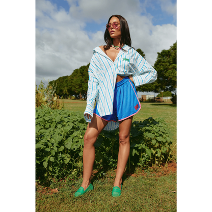 Sabbi The Mesh Boxer Short - Blue