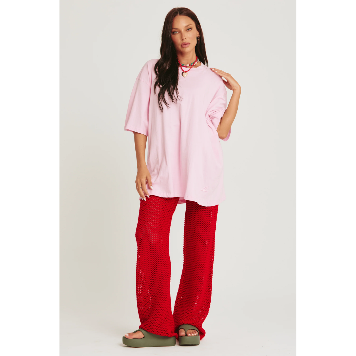 Sabbi The Beach Pant - Red