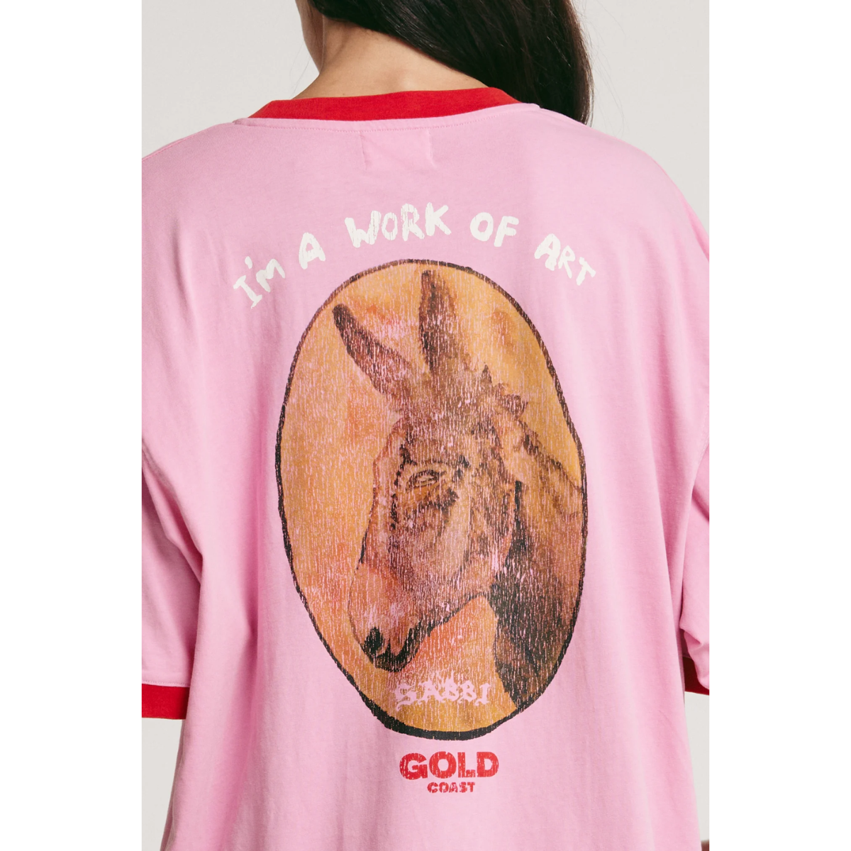 Sabbi The Very Oversized Hot Mess Express Tee - Pink