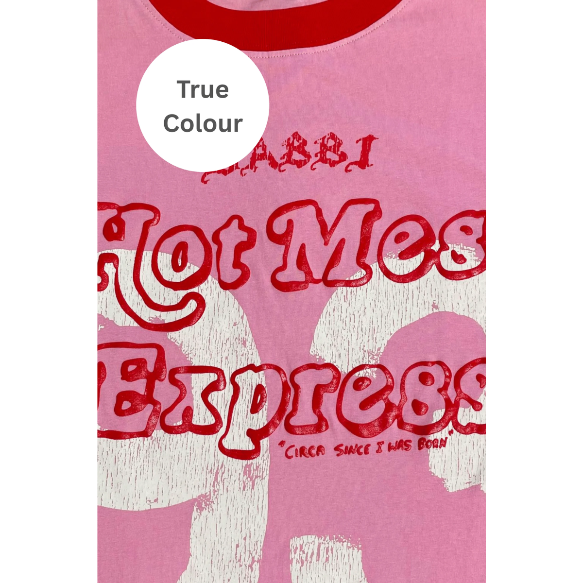 Sabbi The Very Oversized Hot Mess Express Tee - Pink