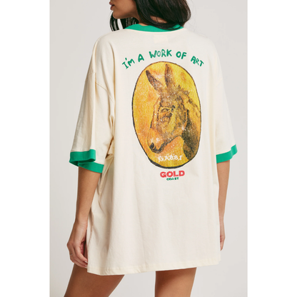 Sabbi The Very Oversized Hot Mess Express Tee - Marshmallow