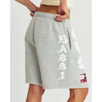 Sabbi The Happy Hibiscus Shorts - Grey