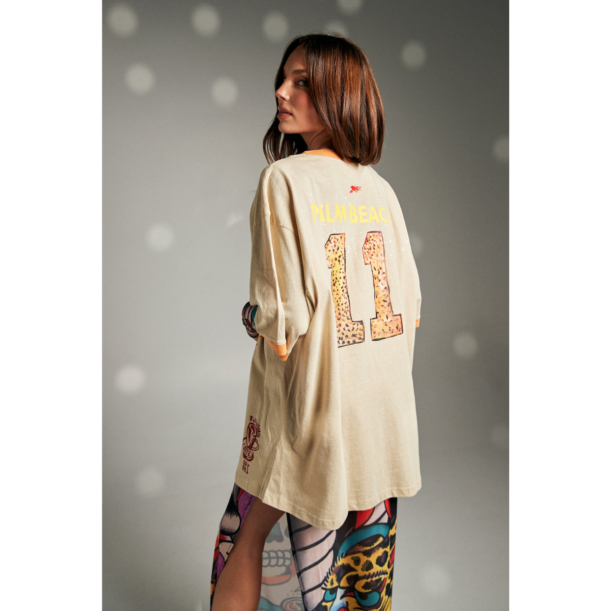 Sabbi The Very Oversized Run Club Tee - Sand