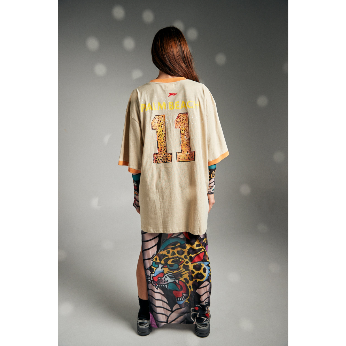 Sabbi The Very Oversized Run Club Tee - Sand