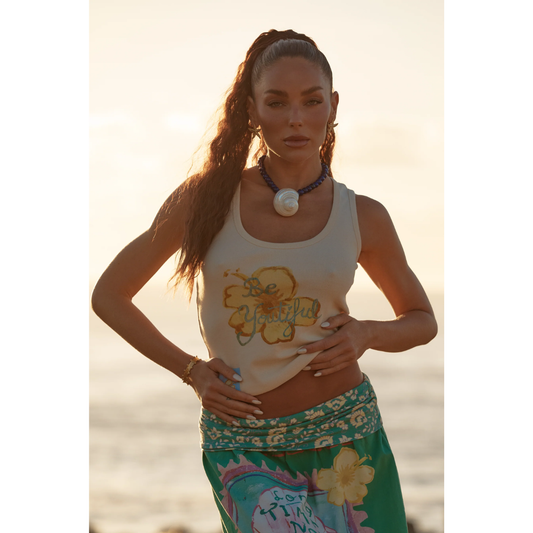 Sabbi The Be-Youtiful Tank - Cream - LAUNCHING 14TH JAN, 8PM AEST