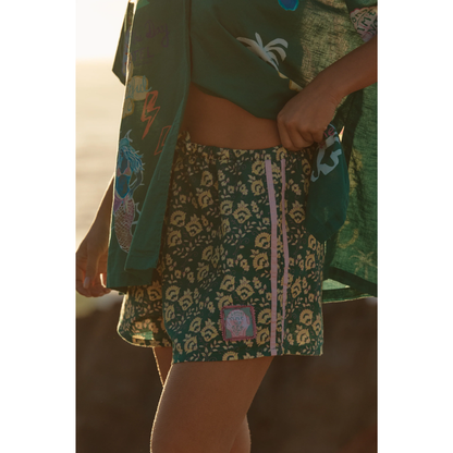 Sabbi The Altos Shorts - Seas The Day - Green - LAUNCHING 14TH JAN, 8PM AEST