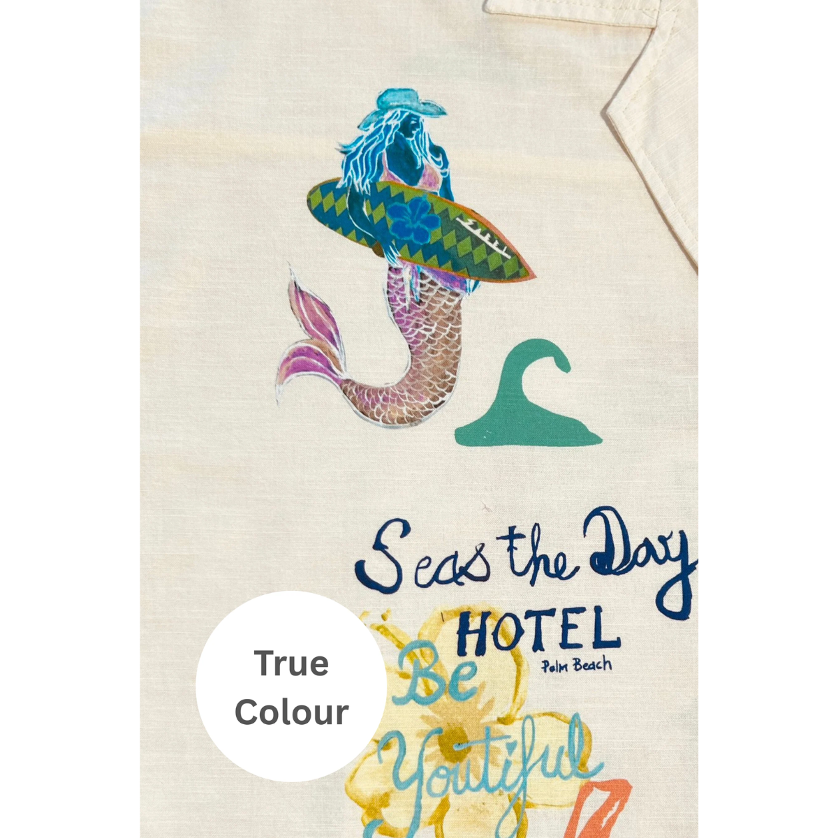 Sabbi The Patron Shirt - Seas The Day - Cream - LAUNCHING 14TH JAN, 8PM AEST