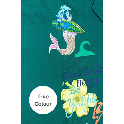 Sabbi The Patron Shirt - Seas The Day - Green - LAUNCHING 14TH JAN, 8PM AEST