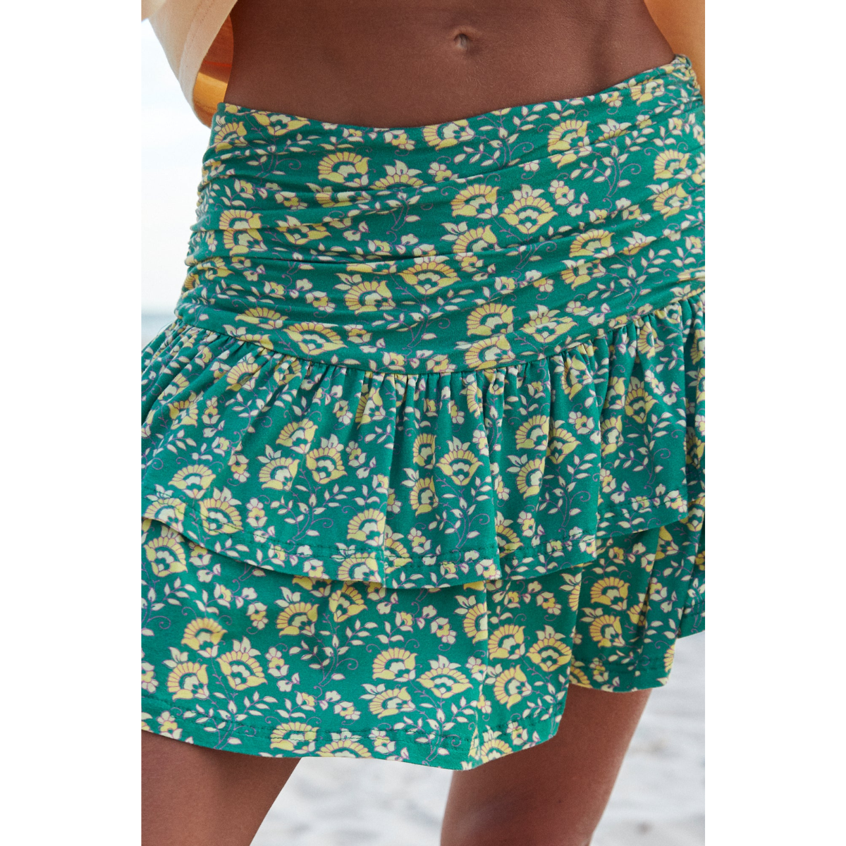 Sabbi The Seas The Day Ra-Ra Skirt - Green