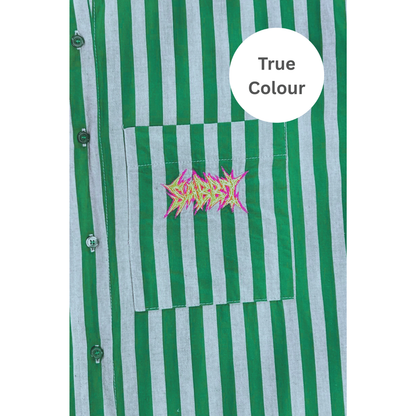 Sabbi The Don Julio Shirt Seas The Day - Green Stripe