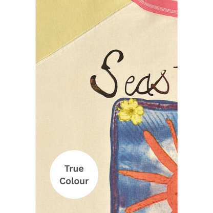 Sabbi Seas The Day Raglan Tee - Mustard