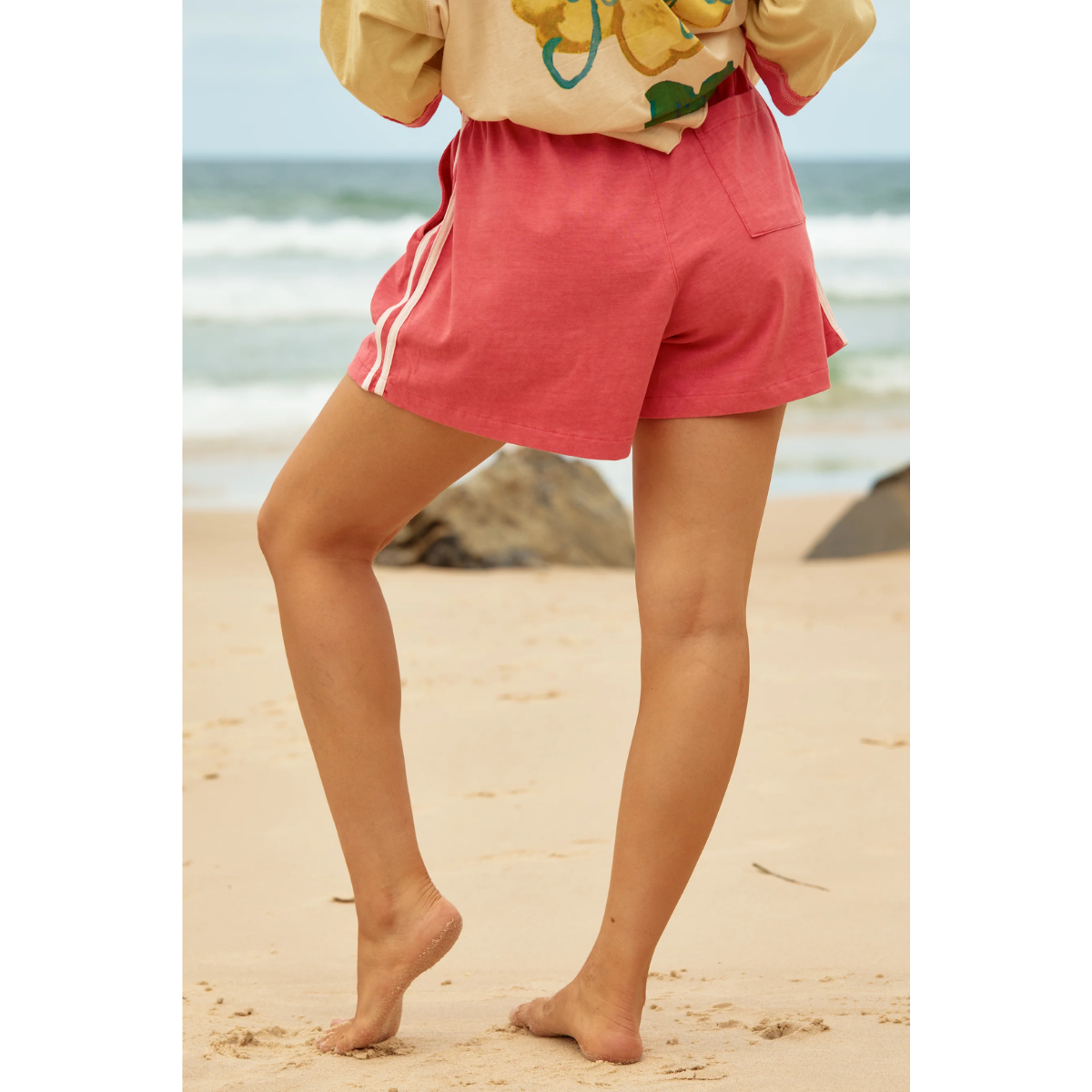 Sabbi The Chido Shorts - Seas The Day - Peach