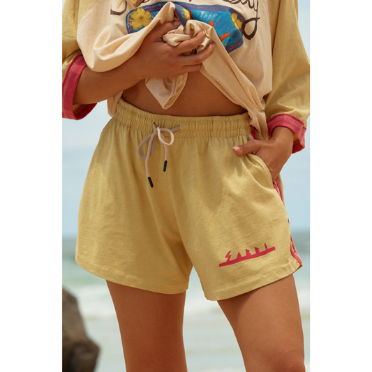 Sabbi The Chido Shorts - Seas The Day - Mustard