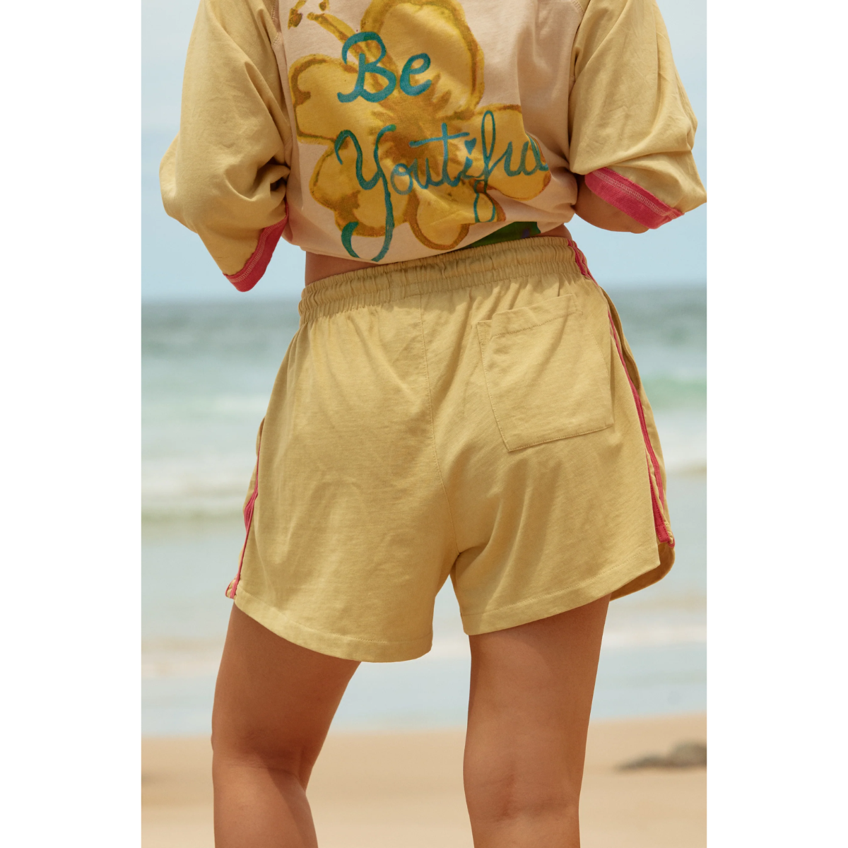 Sabbi The Chido Shorts - Seas The Day - Mustard