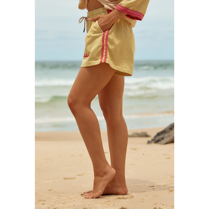 Sabbi The Chido Shorts - Seas The Day - Mustard