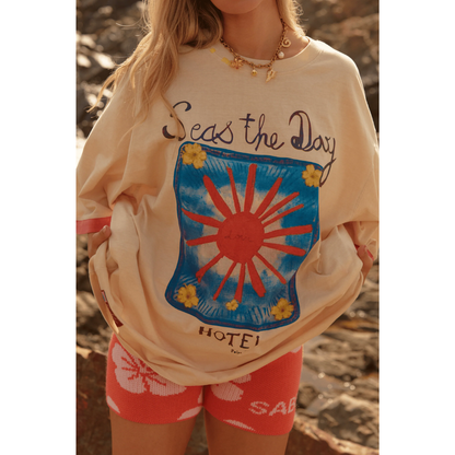Sabbi The Seas The Day Hotel Tee - Sand