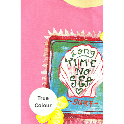 Sabbi The Seas The Day Hotel Tee - Musk Pink