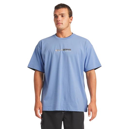 Billabong Mens Spec Tipper T-Shirt - Oceana Blue