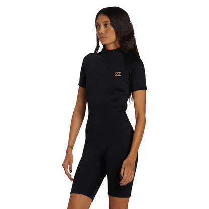 Billabong Womens 2/2mm Foil Back Zip Springsuit