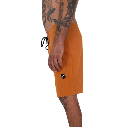 Stacey Mens Foundation Boardshort - Adobe Orange