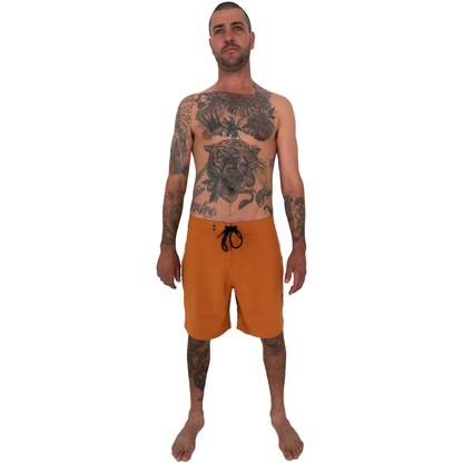 Stacey Mens Foundation Boardshort - Adobe Orange