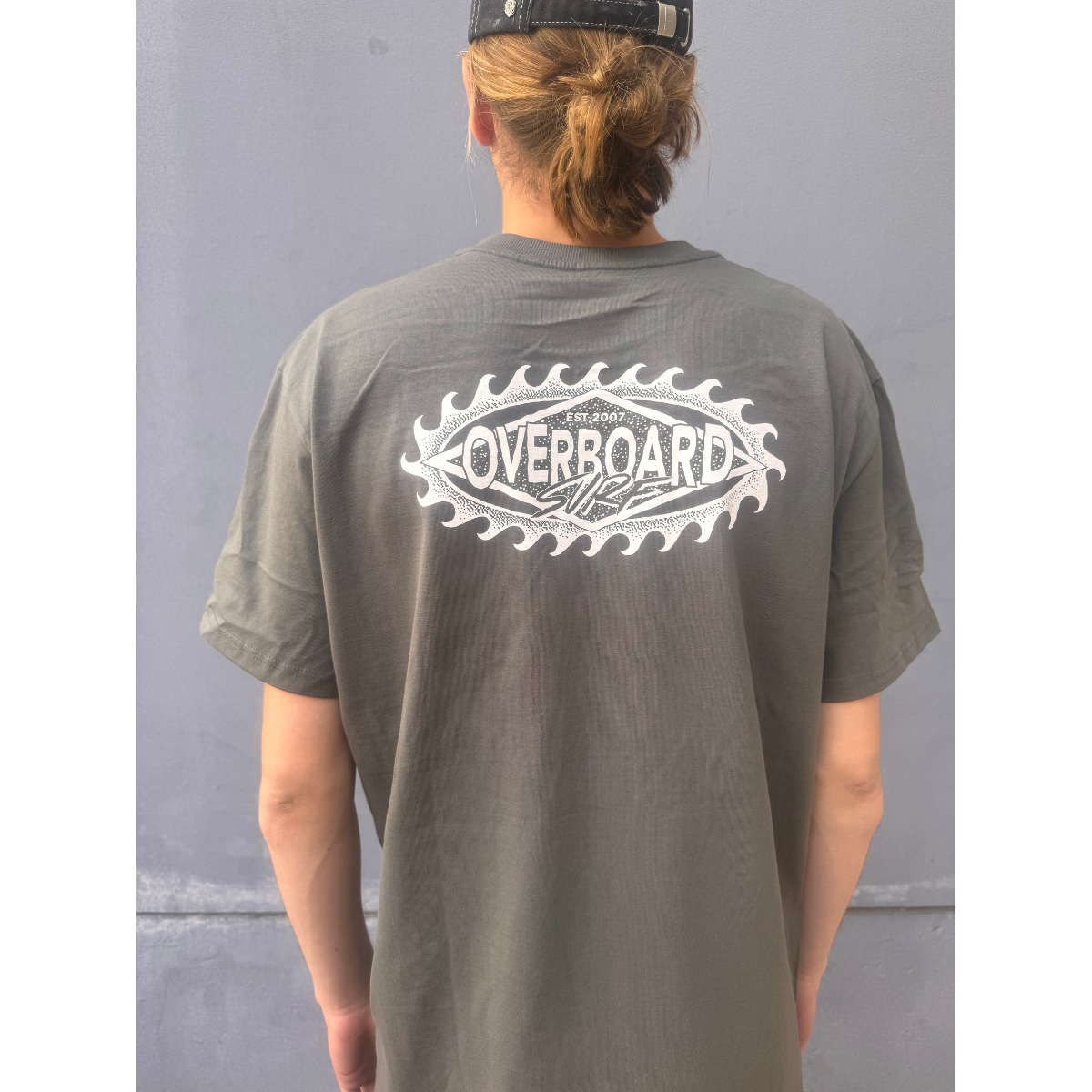 Overboard Surf Grunge Tee
