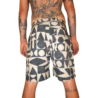 Stacey Mens Pixel Boardshorts